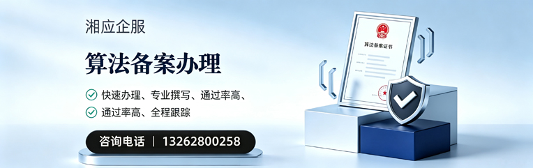 拉萨算法备案申报服务